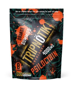 Tripnotik Orange Mushroom Gummies – 4000mg