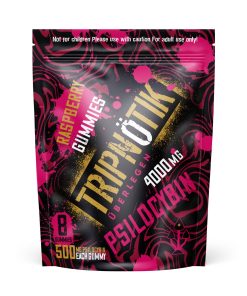 Tripnotik Raspberry Mushroom Gummies – 4000mg