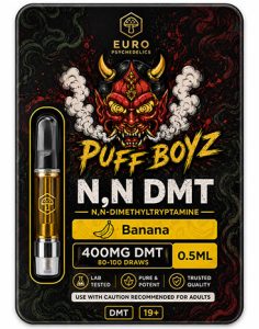 Puff Boyz -NN DMT .5ML(400MG) Cartridge – Banana