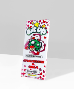 One Up Strawberries and Cream Mushroom Bars