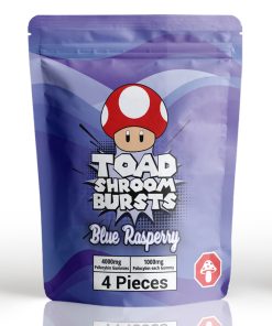 Toad Shroom Bursts – Blue Raspberry 4000mg