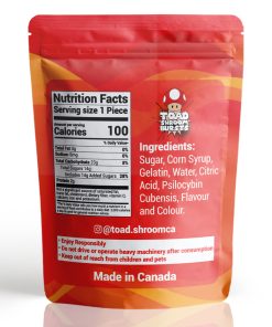 Alternative view of Toad Shroom Bursts – Mango 4000mg